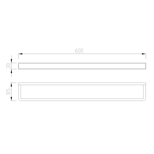 Полотенцедержатель Abber Westen сатин (AA1755SP)