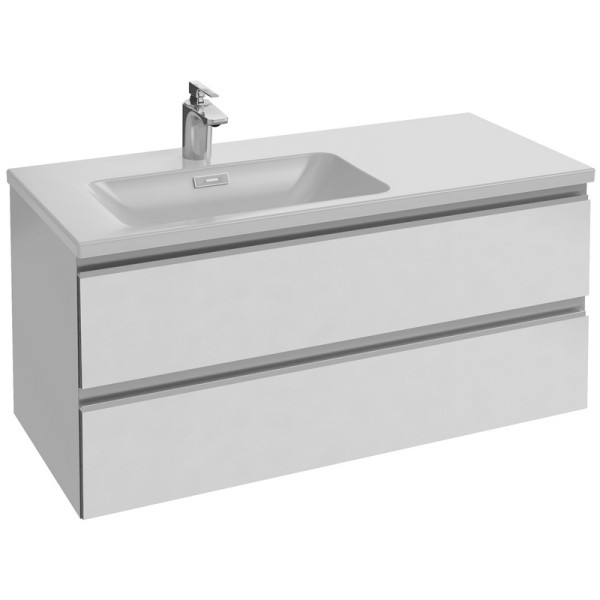 Тумба подвесная Jacob Delafon Vox 100 белый глянец (EB2025-RA-G1C)