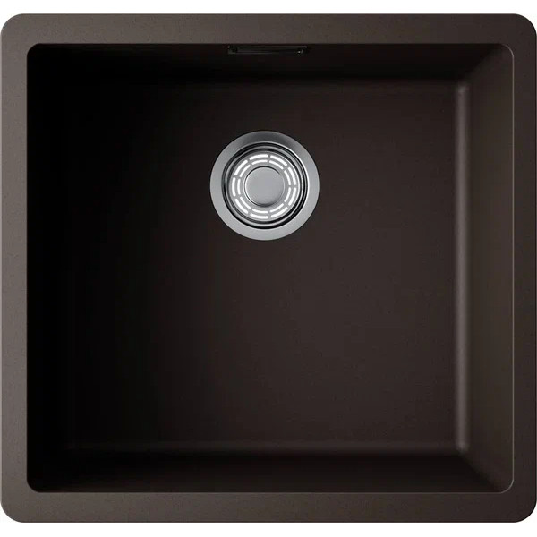 Мойки врезные Omoikiri Kata 44-U-ES 44x42 artgranit/черный (4997502)