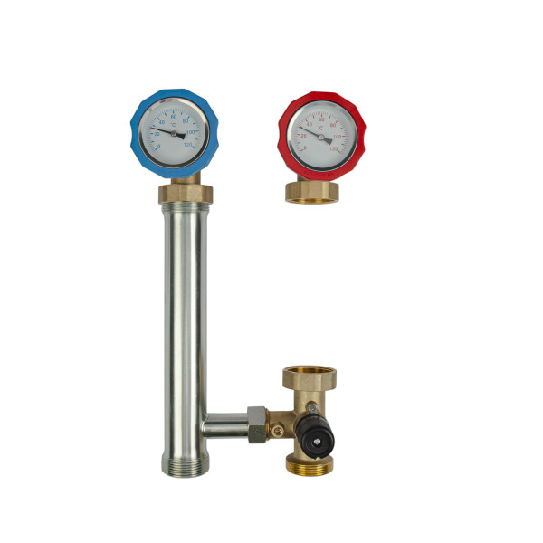 Насосная группа Okseler 1" со смесителем (без насоса) (Oks00714)