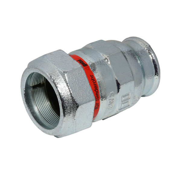 Соединитель обжимной Gebo Special для стальной трубы 3/4"*3/4"В Gebo (01.157.01.02 (I)) Соединитель обжимной Gebo Special для стальной трубы 3/4"*3/4"В Gebo (01.157.01.02 (I))