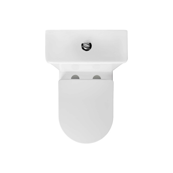 Унитаз-компакт Aquatek Европа безободковый сиденье микролифт смыв торнадо (AQ2903T-00)