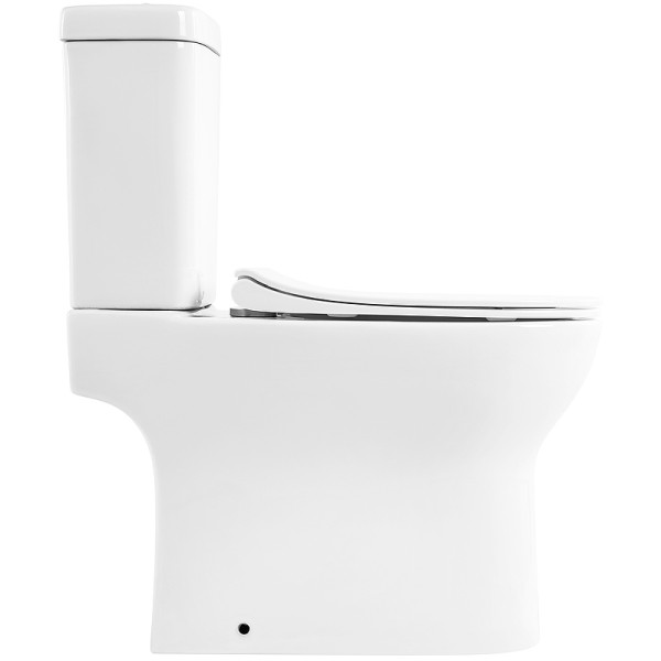 Унитаз-компакт BelBagno Steam безободковый (BB130CPR/BB130SC)