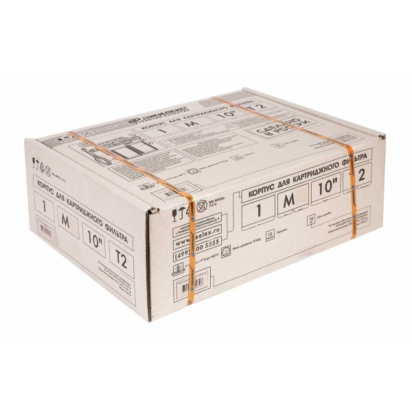 Фильтр колбовый двухступенчатый 1" 10 BB Джилекс 1 М 10" Т2 (торцевое подключение) (9057) Фильтр колбовый двухступенчатый 1" 10 BB Джилекс 1 М 10" Т2 (торцевое подключение) (9057)