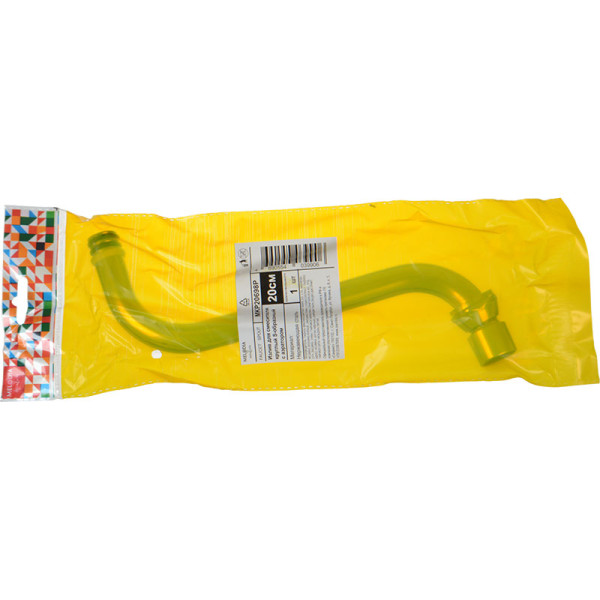 Излив Melodia для смесителя круглый S-образный с аэратором 20см (MKP20698P)