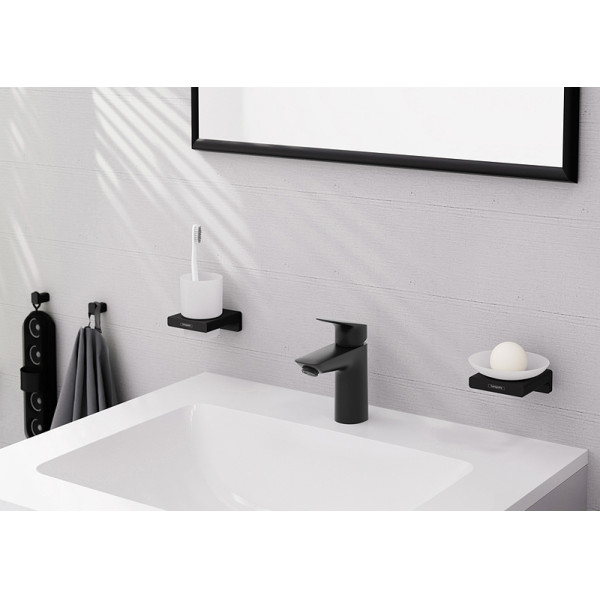 Смеситель для раковины Hansgrohe Logis черный (71107670) Смеситель для раковины Hansgrohe Logis черный (71107670)