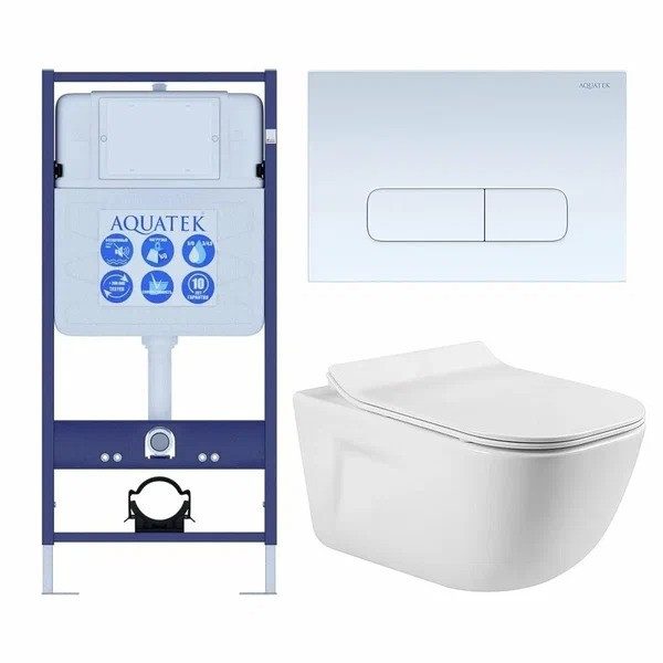 Комплект нсталляция c унитазом Aquatek Дива-013 4в1 рама Standard INS-0000012+ крепеж KKI-0000002+клавиша KDI-0000013+унитаз Дива AQ2012-00 с тонким Комплект нсталляция c унитазом Aquatek Дива-013 4в1 рама Standard INS-0000012+ крепеж KKI-0000002+клавиша KDI-0000013+унитаз Дива AQ2012-00 с тонким