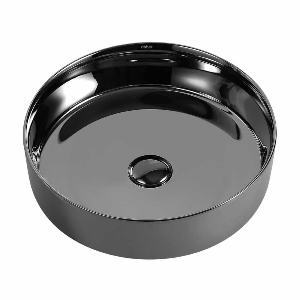 Раковина накладная Abber Bequem серебро (AC2109GS) Раковина накладная Abber Bequem серебро (AC2109GS)