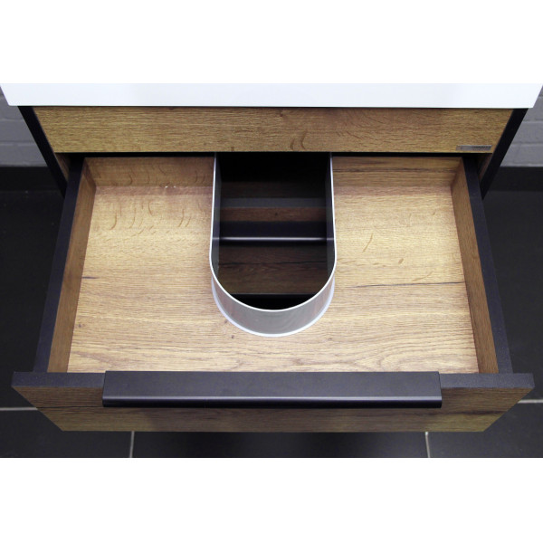 Тумба подвесная под умывальник Bazis 60 Alfa B2 Домино (DA6102T) Тумба подвесная под умывальник Bazis 60 Alfa B2 Домино (DA6102T)