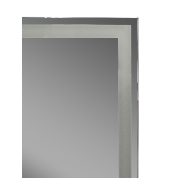 Шкаф зеркальный Континент Mirror Box black Led 600х800 (МВК053)