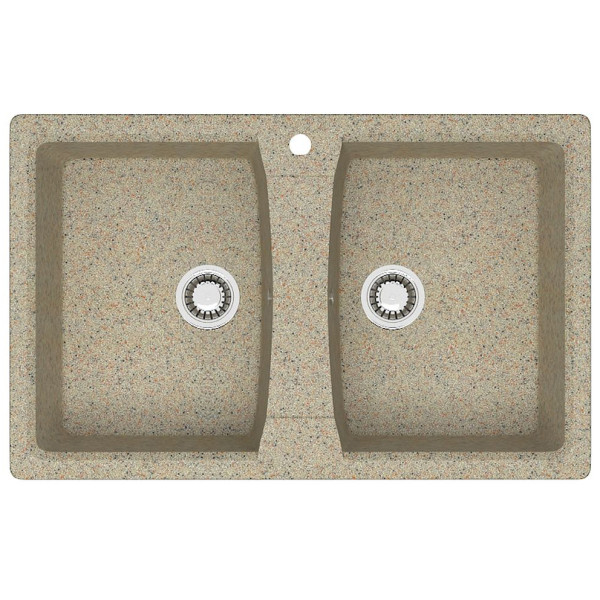 Мойка для кухни из искусственного камня Azario Elmas 78x19x9 коричневая (CS00078334) Мойка для кухни из искусственного камня Azario Elmas 78x19x9 коричневая (CS00078334)
