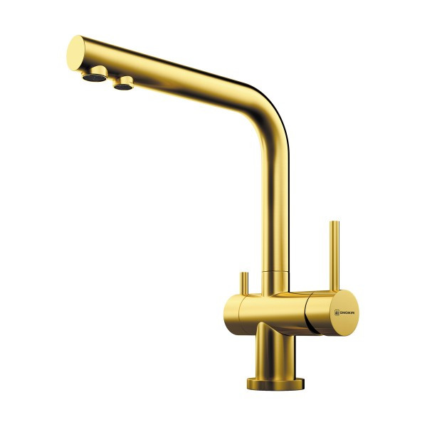 Смеситель для кухни Omoikiri Nagano-LG светлое золото (4994178)