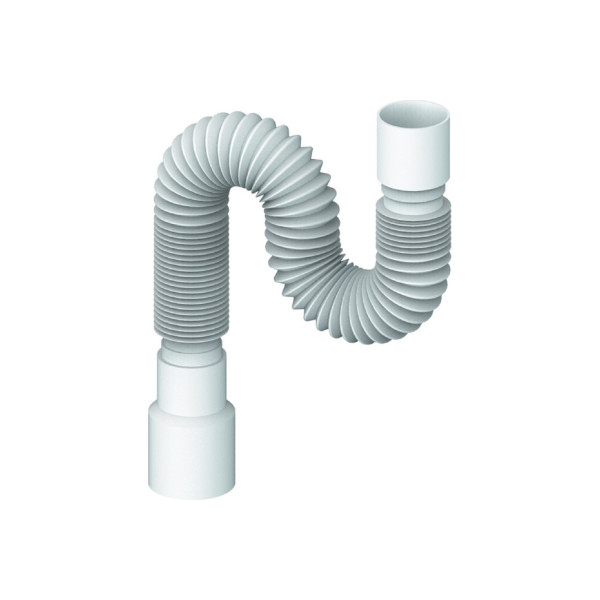 Труба гофрированная 40x40/50 1200 мм Unicorn D120