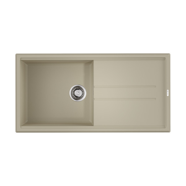 Мойка для кухни врезная Omoikiri Tedori 100-BE Tetogranit/ваниль (4993917) Мойка для кухни врезная Omoikiri Tedori 100-BE Tetogranit/ваниль (4993917)