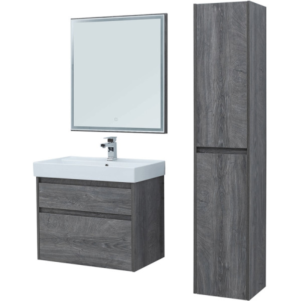 Зеркало с подсветкой Aquanet Nova Lite 60x80 дуб рошелье (00242621) Зеркало с подсветкой Aquanet Nova Lite 60x80 дуб рошелье (00242621)