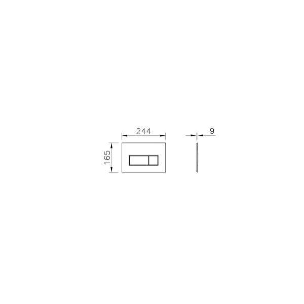 Клавиша смывная Vitra Root Square медь (740-2340) Клавиша смывная Vitra Root Square медь (740-2340)