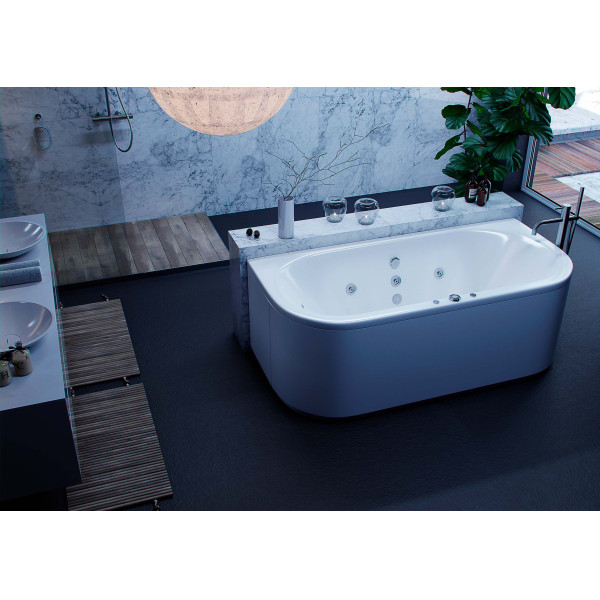 Экран фронтальный для ванны Aquatek Морфей 180-190x68(белый (EKR-F0000020)