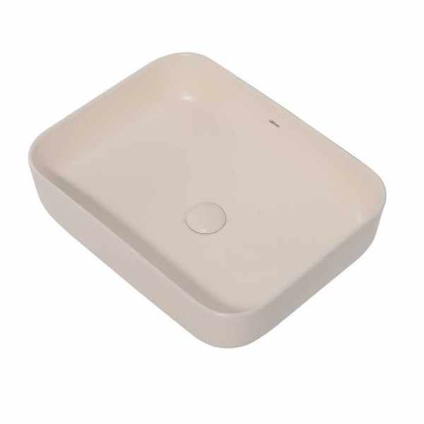 Раковина накладная Abber Rechteck светло-бежевая матовая (AC2202MBE) Раковина накладная Abber Rechteck светло-бежевая матовая (AC2202MBE)