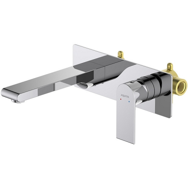 Смеситель для раковины Aquatek Лира хром (AQ1413CR)