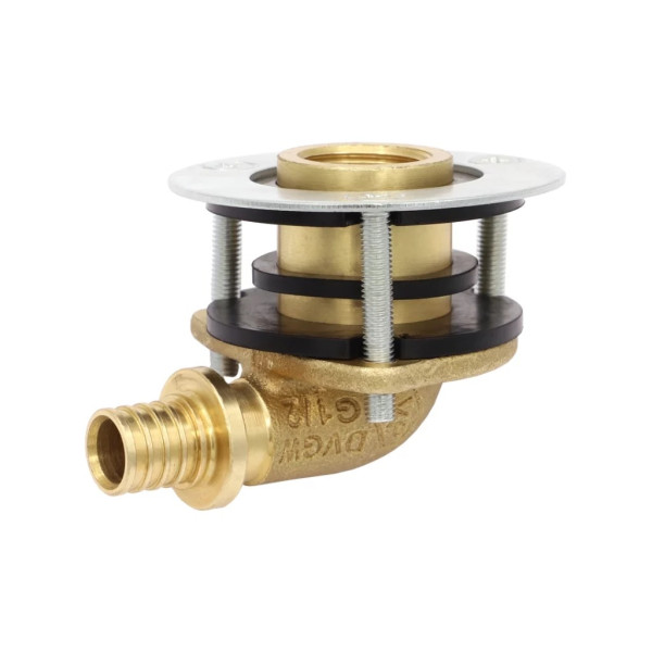 Водорозетка 16*1/2"В для гипсокартона Vieir PE-Xa (латунь) (VPD163F) Водорозетка 16*1/2"В для гипсокартона Vieir PE-Xa (латунь) (VPD163F)