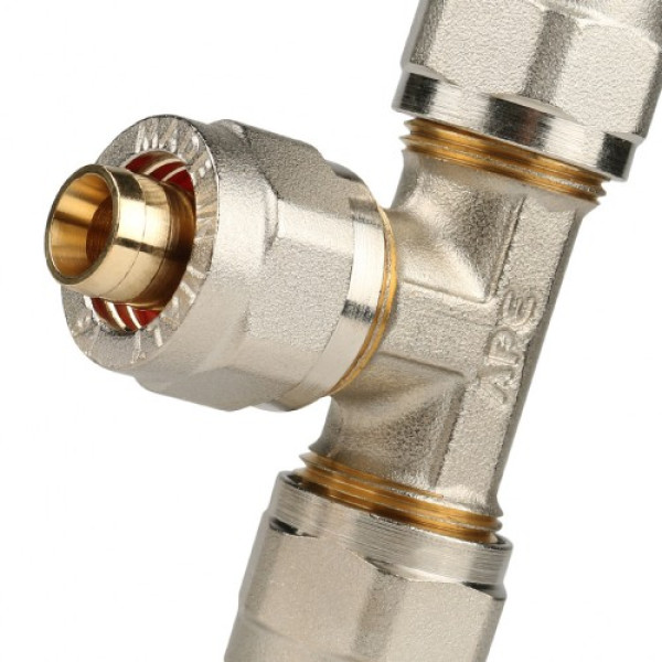 Тройник 16*16*16 Stout (обжим) SFS-0009-000016