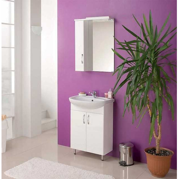 Шкаф зеркальный Акватон Онда L 586х798х172 белый глянец (1A009802ON01L) Шкаф зеркальный Акватон Онда L 586х798х172 белый глянец (1A009802ON01L)