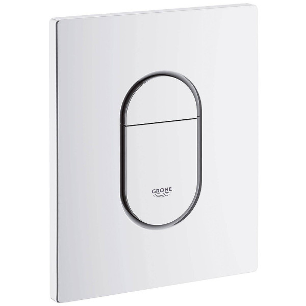 Клавиша смывная Grohe Arena Cosmopolitan (3 режима смыва) альпин-белый (38844SH0) Клавиша смывная Grohe Arena Cosmopolitan (3 режима смыва) альпин-белый (38844SH0)