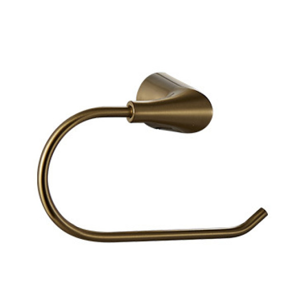 Держатель для туалетной бумаги Fashun L=163 мм H=104 мм PVD цинк. сплав + сталь бронза (A1803-3-21)