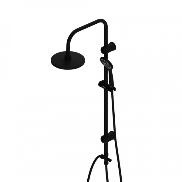 Душевой гарнитур Dorff Comfort с душевым набором черный (D0708000BL)
