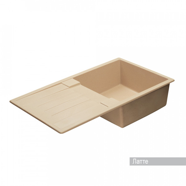 Мойка для кухни врезная Aquaton Верона 500x855x210 латте (1.A710.0.32V.R26.0)