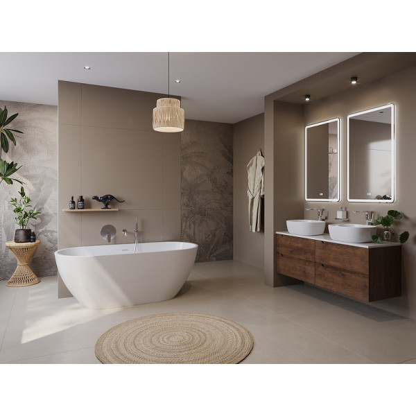 Ванна акриловая BelBagno Uno 160x73 белая (BB701-1600-730-K) Ванна акриловая BelBagno Uno 160x73 белая (BB701-1600-730-K)