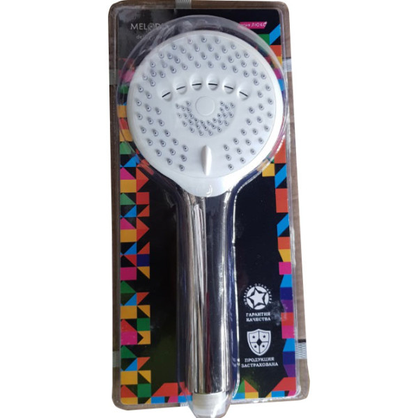 Душевая лейка Melodia Luxe 5 функций d120 хром (MKP26304BL) Душевая лейка Melodia Luxe 5 функций d120 хром (MKP26304BL)