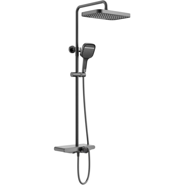 Душевая система на три режима Rea Bari Titanium (REA-P0890)