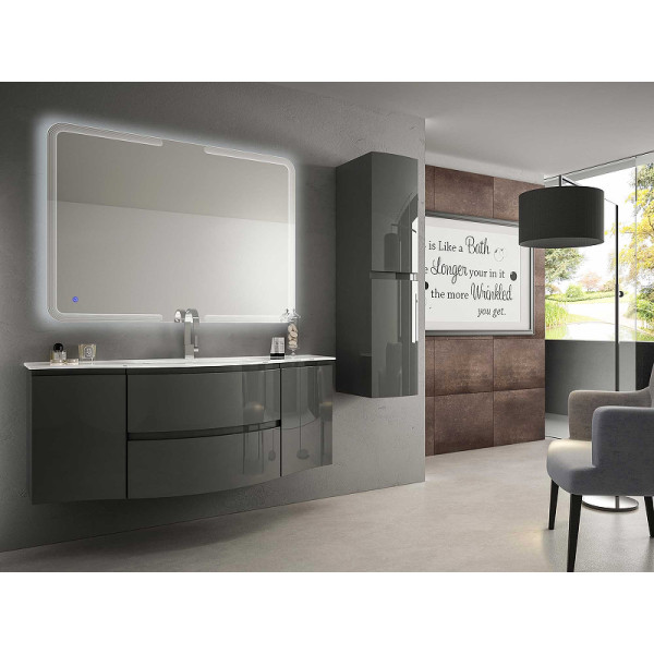 Пенал подвесной Cezares Vague 34x55 Antacite (44223)