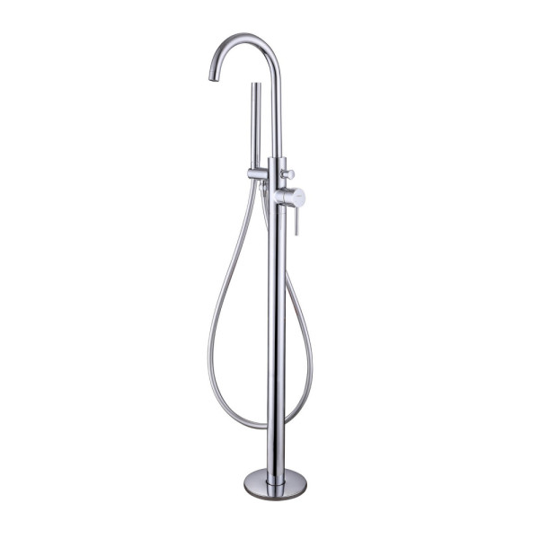 Смеситель напольный Abber Wasser Kreis хром (AF8115N) Смеситель напольный Abber Wasser Kreis хром (AF8115N)