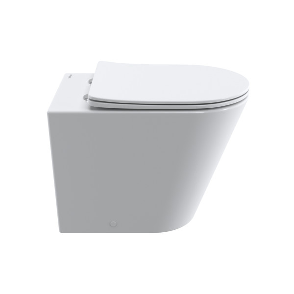 Унитаз приставной BelBagno Притяжение безободковый с сиденьем soft close белый (BB1003CB-TOR/SC) Унитаз приставной BelBagno Притяжение безободковый с сиденьем soft close белый (BB1003CB-TOR/SC)