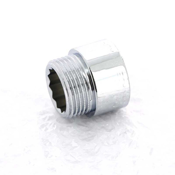 Удлинитель 1/2"х20 мм. Tiemme (хром) (1500060 / 1530C0420) Удлинитель 1/2"х20 мм. Tiemme (хром) (1500060 / 1530C0420)
