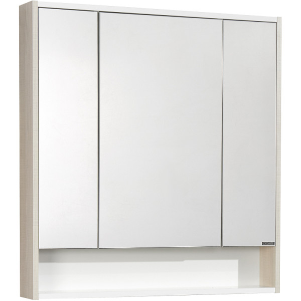 Шкаф зеркальный Aquaton Рико 80 Белый/Ясень фабрик (1A215302RIB90) Шкаф зеркальный Aquaton Рико 80 Белый/Ясень фабрик (1A215302RIB90)