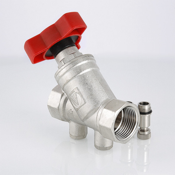 Клапан балансировочный Valtec 1/2" Kvs 2,8 м куб./ч, латунь VT.054 (VT.054.NLF.04) Клапан балансировочный Valtec 1/2" Kvs 2,8 м куб./ч, латунь VT.054 (VT.054.NLF.04)