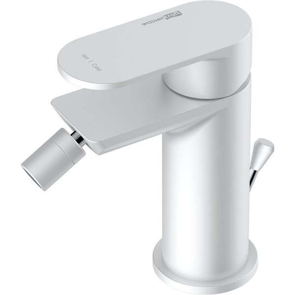 Смеситель для биде WasserKRAFT Mindel белый (8506) Смеситель для биде WasserKRAFT Mindel белый (8506)