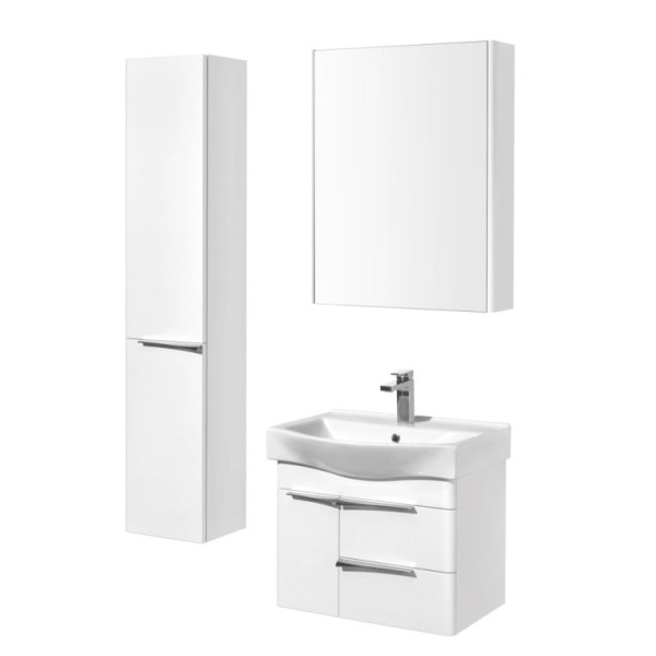 Шкаф зеркальный Aquaton Беверли 65 (1A237002BV010) Шкаф зеркальный Aquaton Беверли 65 (1A237002BV010)
