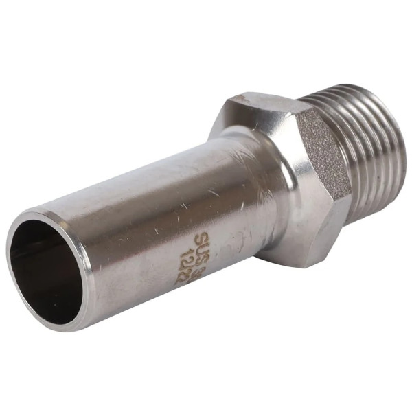 Вставка резьбовая 18х1/2"В Rommer из нержавеющей стали (пресс) (RSS-0023-001812) Вставка резьбовая 18х1/2"В Rommer из нержавеющей стали (пресс) (RSS-0023-001812)