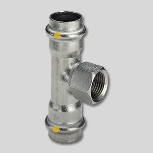 Тройник переходной 15*1/2"В*15 (нерж.,ст., пресс)