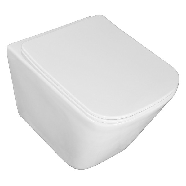 Унитаз подвесной Hugo безободковый с сиденьем микролифт 480x350x363 (AZ-3103) Унитаз подвесной Hugo безободковый с сиденьем микролифт 480x350x363 (AZ-3103)