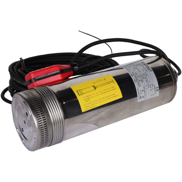 Насос колодезный Stout с поплавком, кабель 20 м, 230V, Q=90 л/мин, H=34 м SPW-0001-200600 Насос колодезный Stout с поплавком, кабель 20 м, 230V, Q=90 л/мин, H=34 м SPW-0001-200600
