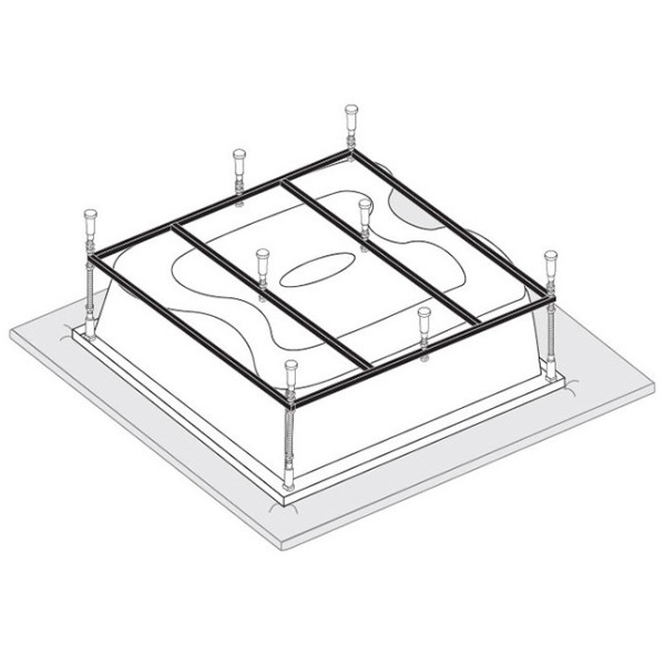 Каркас для ванны Vagnerplast Helios 194x170 (VPK194170) Каркас для ванны Vagnerplast Helios 194x170 (VPK194170)