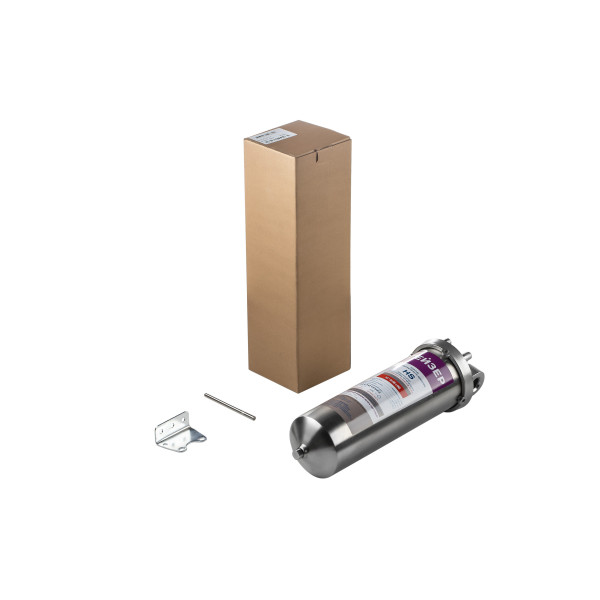 Фильтр колбовый Гейзер HS 1/2" 10SL со сливом (нержавеющая сталь, для холодной и горячей воды) (50512) Фильтр колбовый Гейзер HS 1/2" 10SL со сливом (нержавеющая сталь, для холодной и горячей воды) (50512)