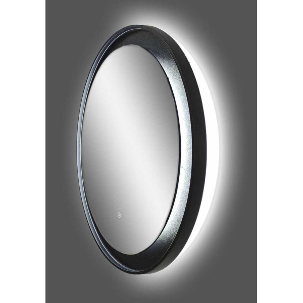 Зеркало с подсветкой Континент Planet black Led D 600 с бесконтактным сенсором (ЗЛП623) Зеркало с подсветкой Континент Planet black Led D 600 с бесконтактным сенсором (ЗЛП623)