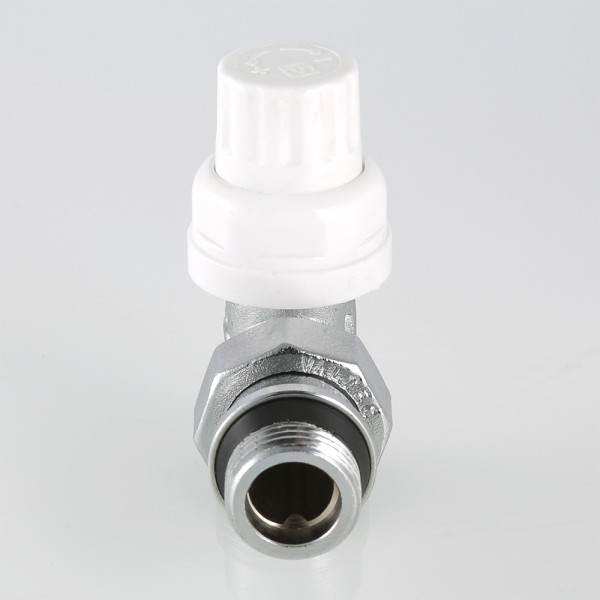 Клапан термостатический угловой 1/2"*3/4"(18) евроконус Valtec VT.031.NER (с уплотн. кольцом) (VT.031.NER.04)