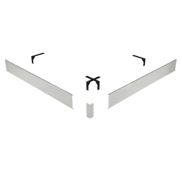 Экран для душевого поддона RGW N/ST-01 80x80 серый (50231588-10) Экран для душевого поддона RGW N/ST-01 80x80 серый (50231588-10)